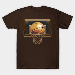 College basketball gold T-Shirt